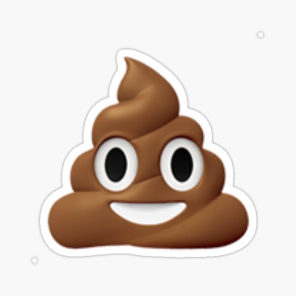 Pile Of Poop Emoji Sticker