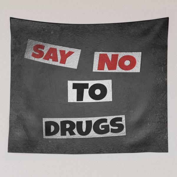 Item preview, Say No to Drugs  designed and sold by Kiki Art.