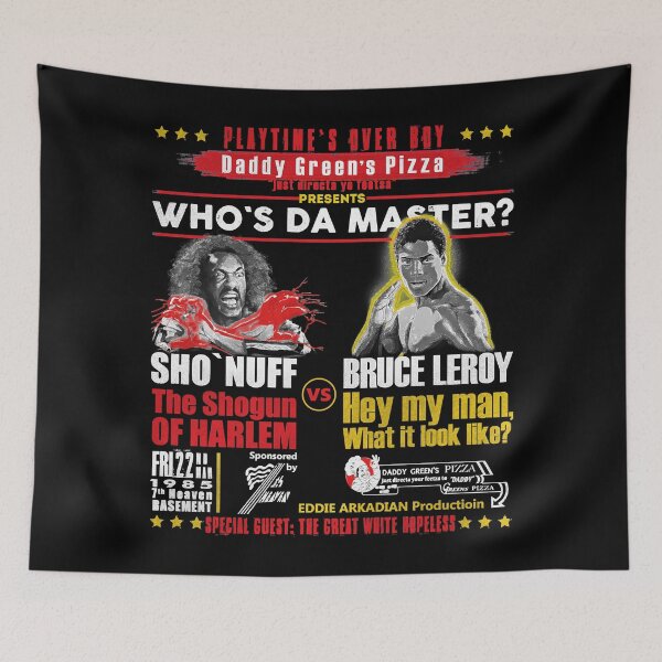 Item preview, Daddy Green&x27;s Pizza Presents Who&x27;s the Master Classic designed and sold by BlanDelgado123.