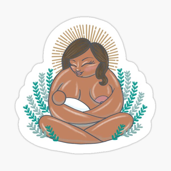 Item preview, Breastfeeding Mother - Medium Skin designed and sold by LivingstonLine.