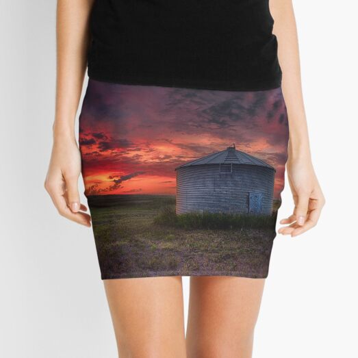Twilight Steel Mini Skirt
