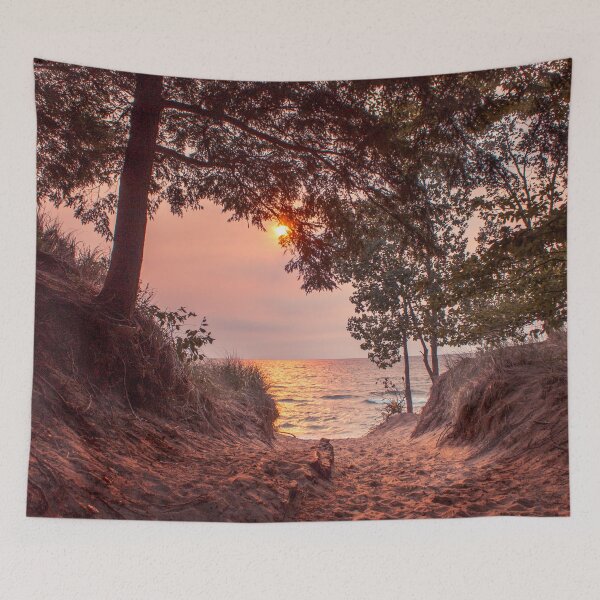 Item preview, Looking over Lake Michigan from the Saugatuck Dunes designed and sold by Michael Deemer.