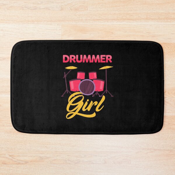 Item preview, Drummer Girl Women Ladies Drum Player designed and sold by elamlakini.