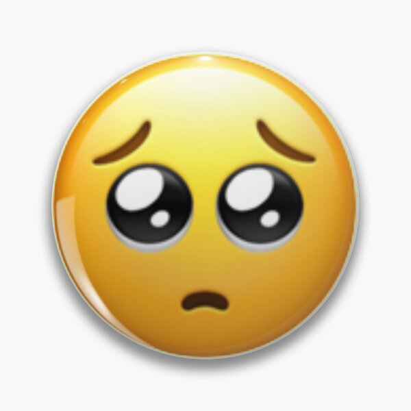 Item preview, Pleading Face Emoji designed and sold by Popular-Gifts.