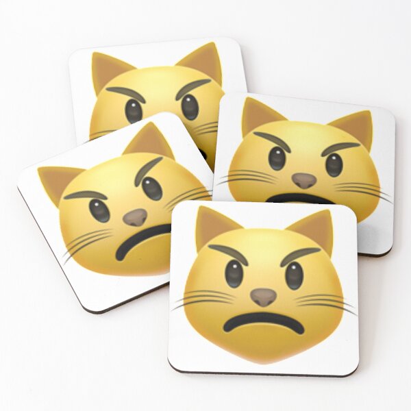 Item preview, Pouting Cat Face Emoji designed and sold by Popular-Gifts.