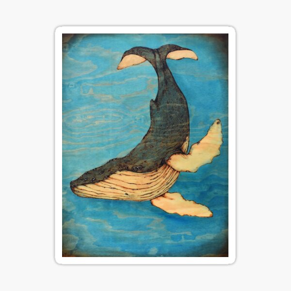 Item preview, Changing tides whale designed and sold by VsWildArt.