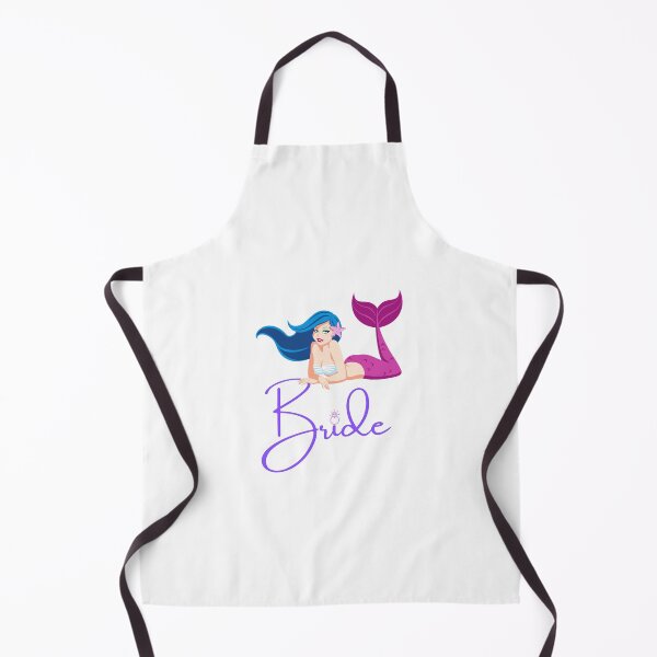 Aperçu de l'œuvre T-shirt graphique Bachelorette sirène mariée créée et vendue par elevated-aura.