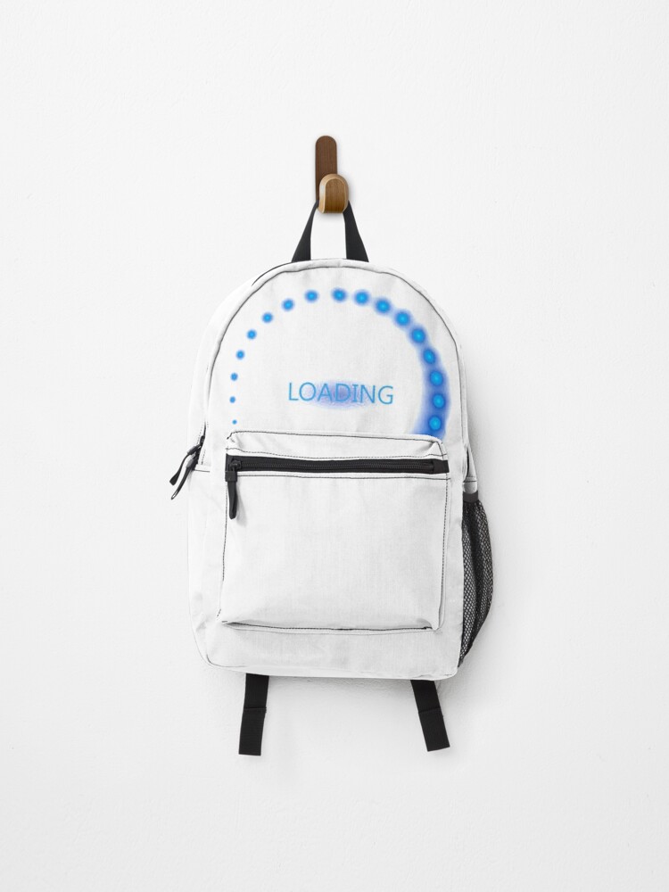 Thumbnail 1 of 3, Backpack, Loading Icon Pattern Style designed and sold by MLGroup1.
