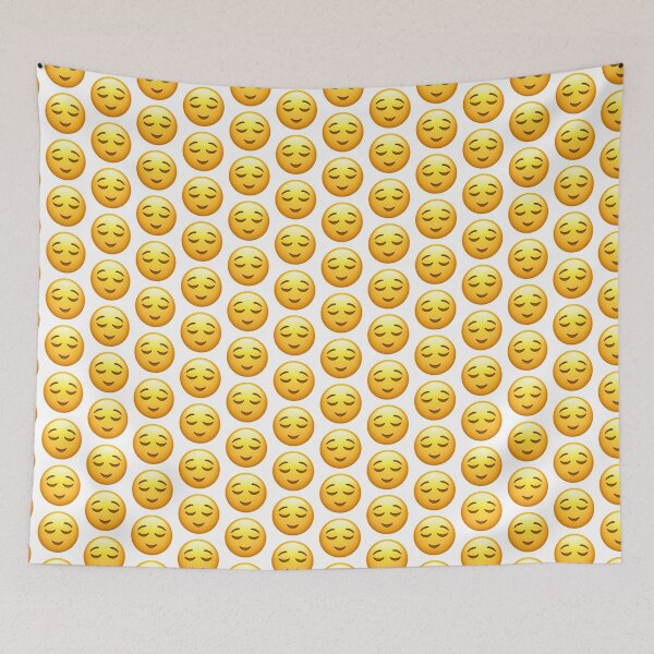 Item preview, Relieved Face Emoji designed and sold by Popular-Gifts.