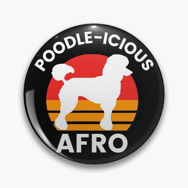 Item preview, Oy With the Poodles | Poodle-icious Afro designed and sold by NoirOwned.