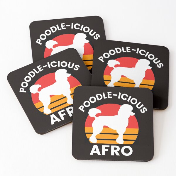 Item preview, Oy With the Poodles | Poodle-icious Afro designed and sold by NoirOwned.