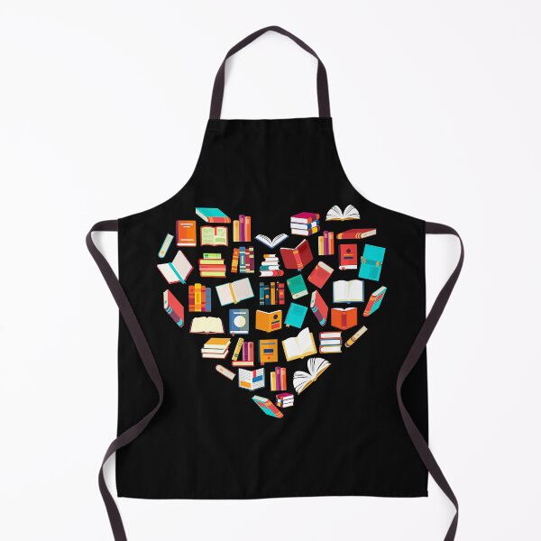Item preview, National reading day - Book Lover Heart Shape Reading Club Librarian Bookworm designed and sold by begin-again.