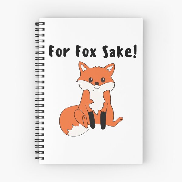Aperçu de l'œuvre Pour Fox Sake mignon créée et vendue par FeaturedStore.