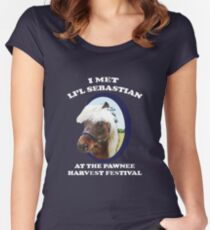 Li'l Sebastian T-Shirt Women's Fitted Scoop T-Shirt
