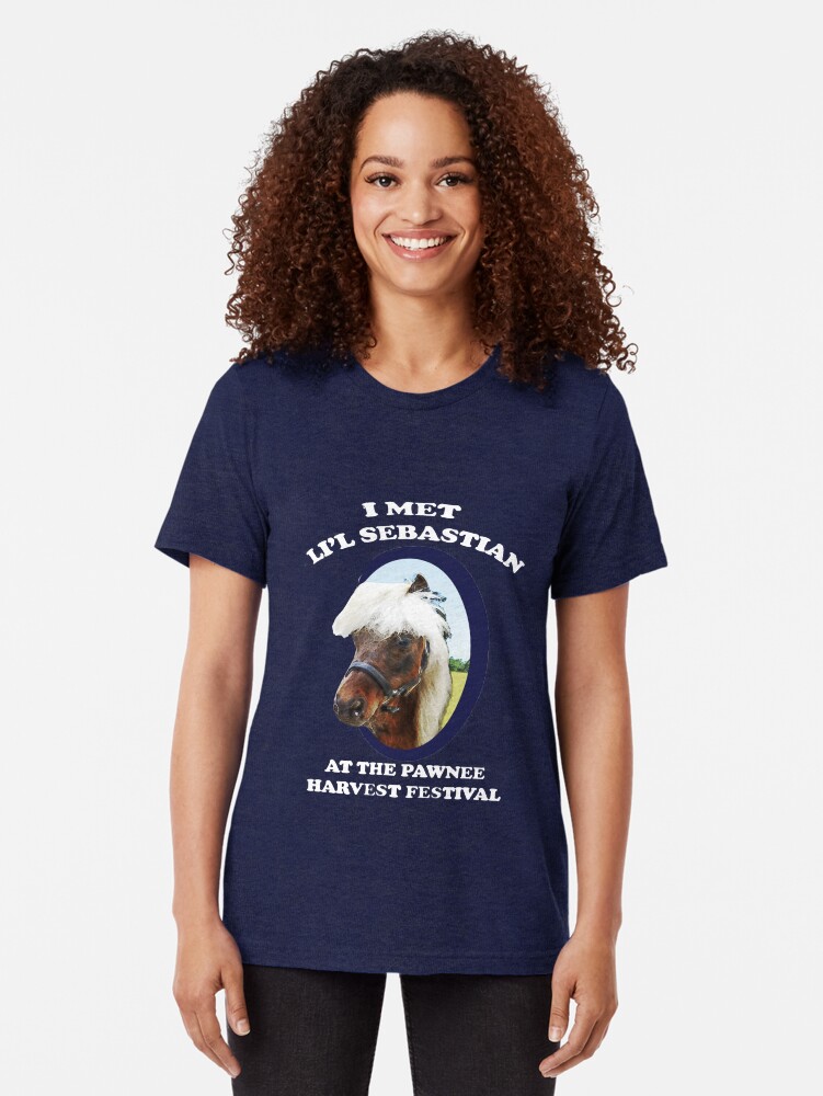 Alternate view of Li'l Sebastian T-Shirt Tri-blend T-Shirt