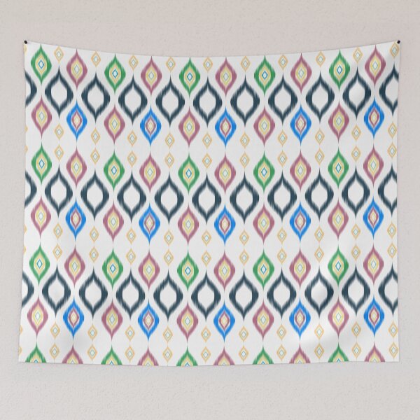 Item preview, ikat textile pattern, geomatics design red color, bohemian fabric pattern, design cloth of indian style. Tribal design of fabric. Woven pattern fabric design. designed and sold by WP-7824.