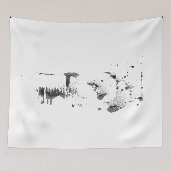 Item preview, ink explorations (109) - abstract black india ink painting designed and sold by expl-rations.