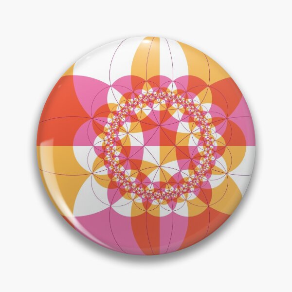 Item preview, hyperbolic plane geometric tiling  designed and sold by egg-pdf.