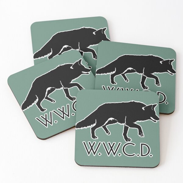 Item preview, WWCD What Would Coyote Do designed and sold by RedTailArts.