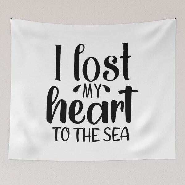 Item preview, I lost my heart to the sea. designed and sold by CristalleLisa.