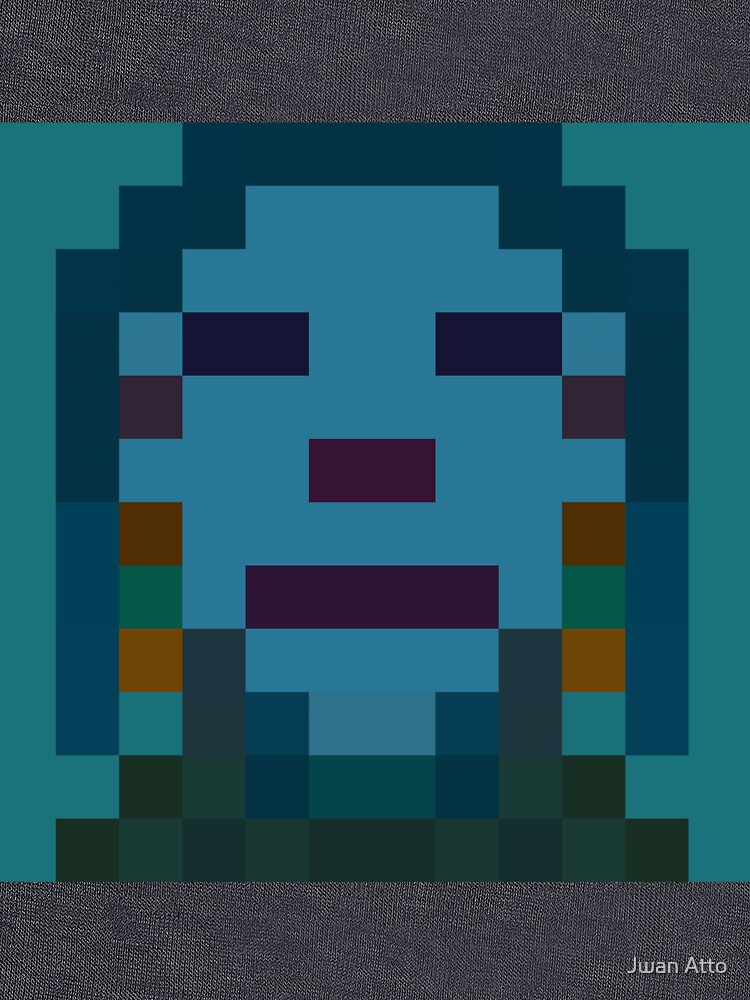 Thumbnail 7 of 7, Classic T-Shirt, Pixel Avatar R43 designed and sold by Errorism.