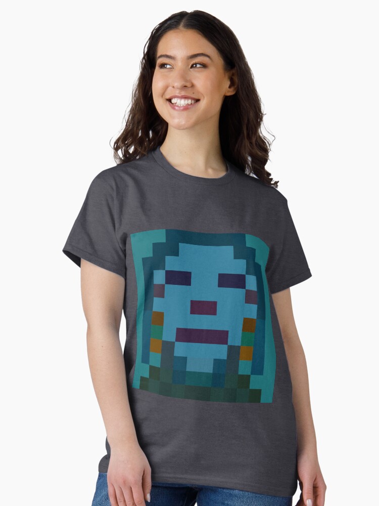 Thumbnail 2 of 7, Classic T-Shirt, Pixel Avatar R43 designed and sold by Errorism.