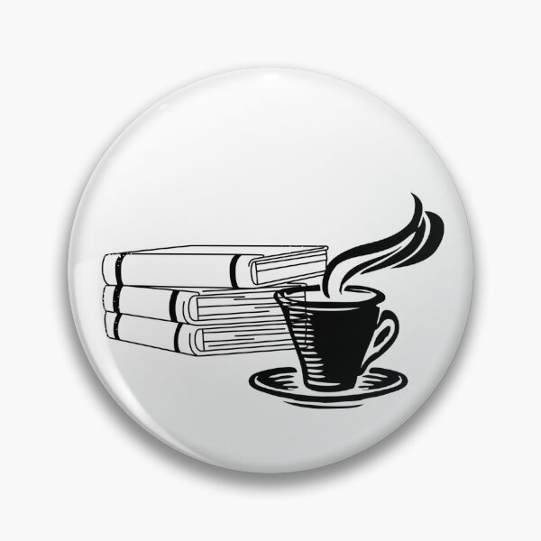 Item preview, Coffee and Books designed and sold by LeftyArtBook.