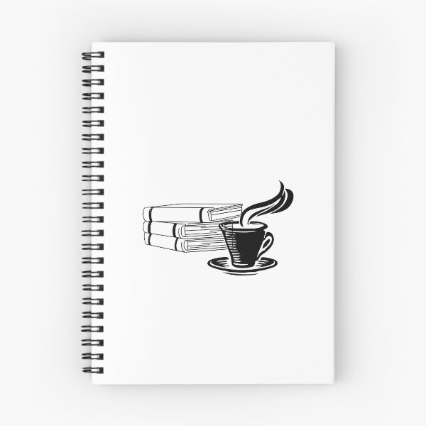 Item preview, Coffee and Books designed and sold by LeftyArtBook.