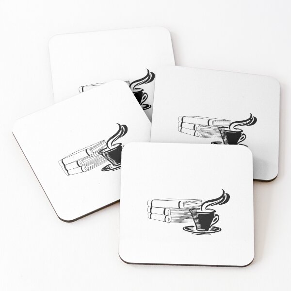 Item preview, Coffee and Books designed and sold by LeftyArtBook.