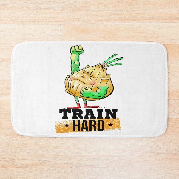 Item preview, Train Hard Strong Onion Power Lifter Bodybuilder Foodietoon designed and sold by ProjectX23.