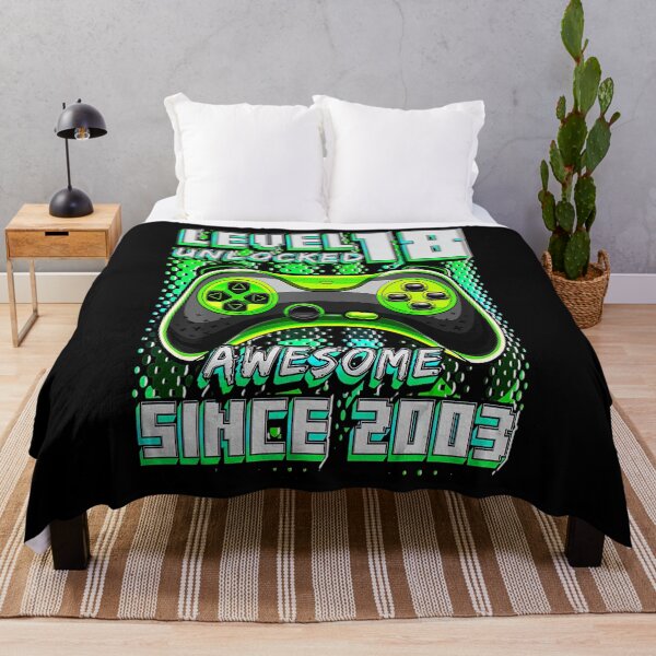 Item preview, Level 18 Unlocked Awesome 2003 Video Game 18th Birthday designed and sold by BargerStore.