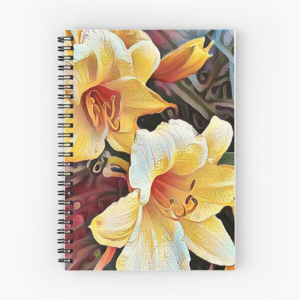 Item preview, Yellow lily flower designed and sold by earlibirdi-art.
