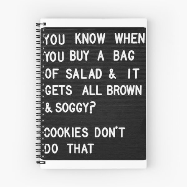 Item preview, Difference between salad and cookies designed and sold by Hawkinsn.
