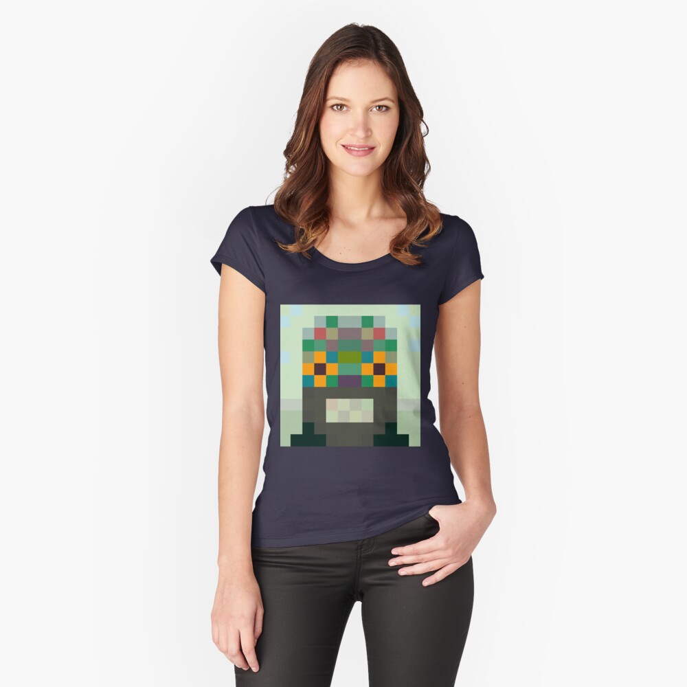 Item preview, Fitted Scoop T-Shirt designed and sold by Errorism.