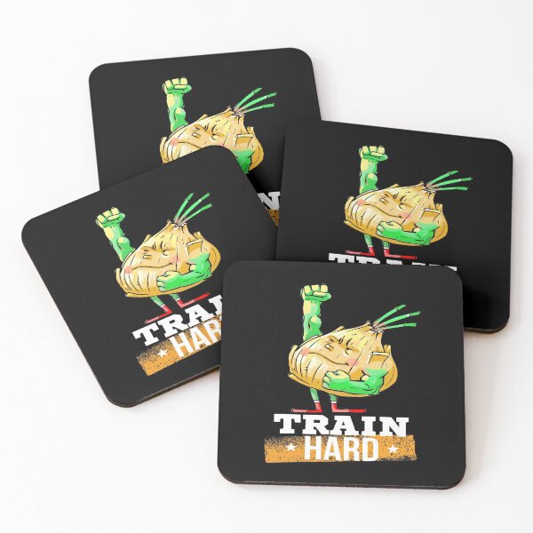 Item preview, Train Hard Strong Onion Power Lifter Bodybuilder Foodietoon designed and sold by ProjectX23.