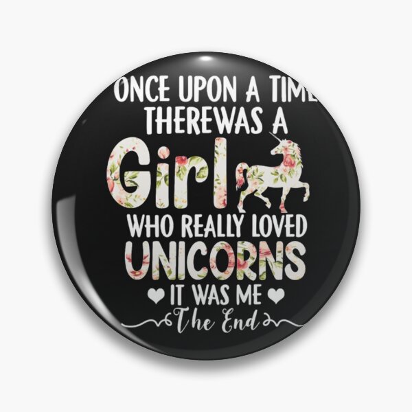 Item preview, Once upon Girl Loved Unicorns The Ends T Shirt  designed and sold by Clavitaps.