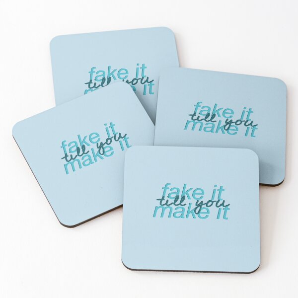 Item preview, fake it till you make it designed and sold by calliedale.