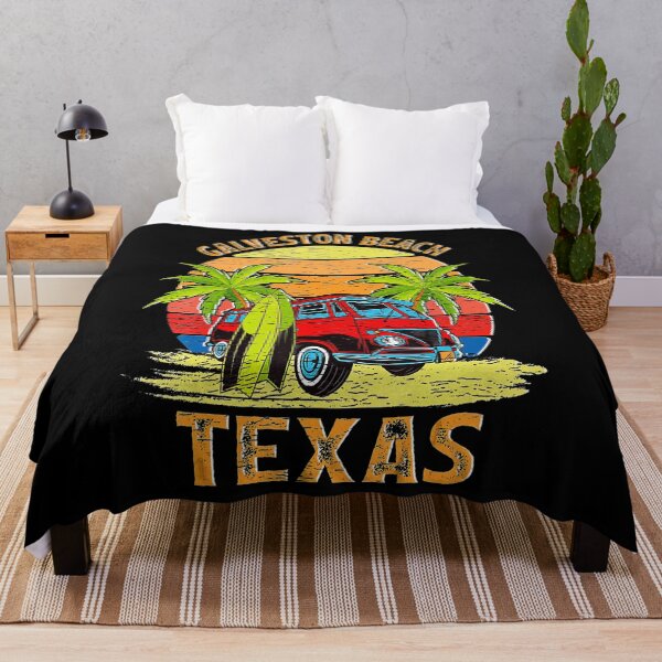 Item preview, Retro Summer Vacation Vintage Galveston Texas Beach designed and sold by BargerStore.