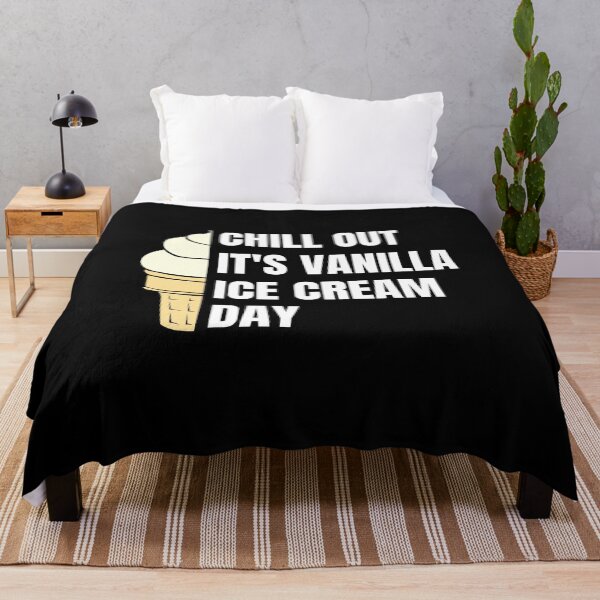 Item preview, Chill Out It's Vanilla Ice Cream Day designed and sold by Crafty-Mornings.