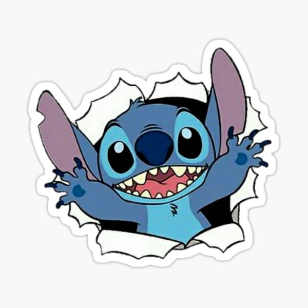 Stitch - Lilo and Stitch Sticker for Sale by ss52  Lilo and stitch  drawings, Stitch drawing, Cute stickers
