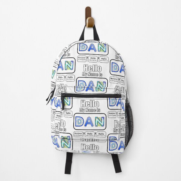 Item preview, Hello My Name Is Dan Nametag For Light Background designed and sold by artfulnotebook.