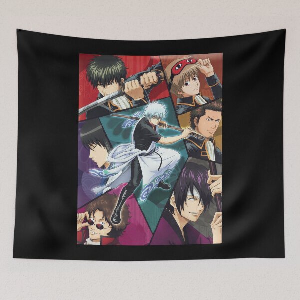 Item preview, Gintama characters active classic designed and sold by WaldropCurtis.