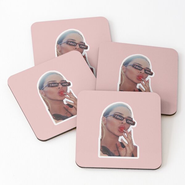 Item preview, Kendall Jenner i don’t care lollipop sticker designed and sold by yourehot.