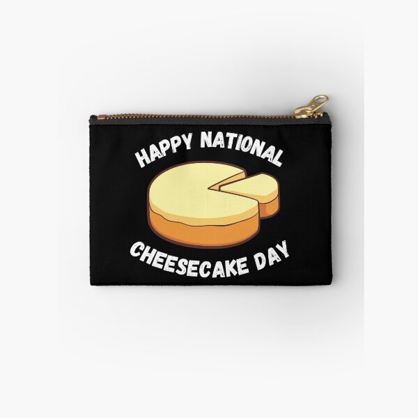 Item preview, Happy National Cheesecake Day designed and sold by Crafty-Mornings.