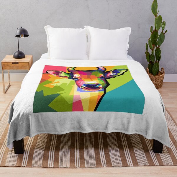 Item preview, WPAP Popart Cow, artprint designed and sold by Rizky Dwi Aprianda.
