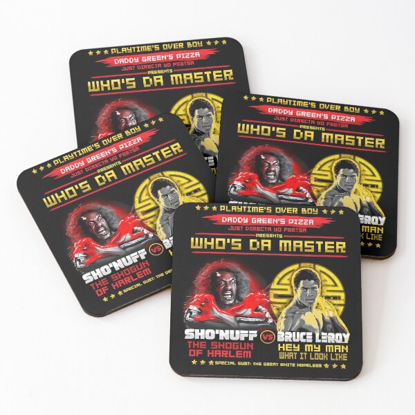 Item preview, WHO DA MASTER BATTLE Premium The Shogun Of Harlem Classic designed and sold by BlanDelgado123.