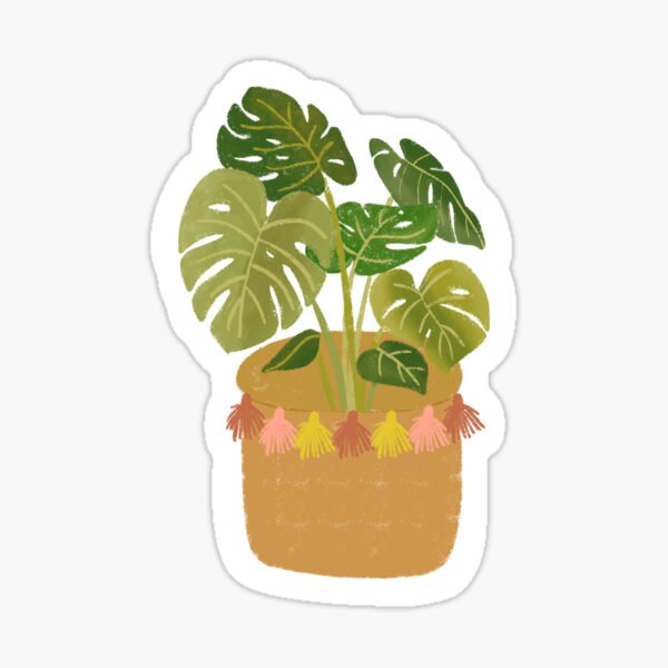 Botanical sticker' Sticker
