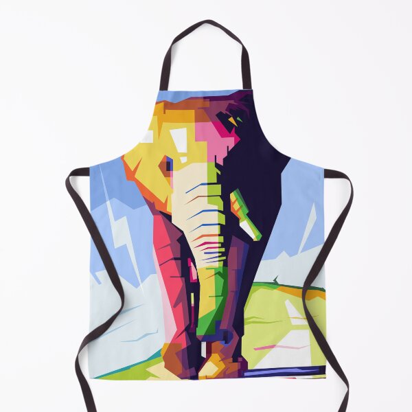 Item preview, Popart WPAP Elephant designed and sold by Rizky Dwi Aprianda.