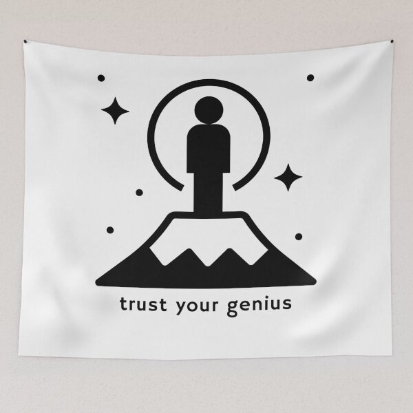 Item preview, ALWAYS TRUST YOUR GENIUS designed and sold by iAmmAja43.