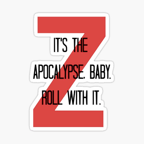Artikel-Vorschau von Die Apokalypse Z Nation Halloween starrer Klassiker, designt und verkauft von ZrigidNationTee.
